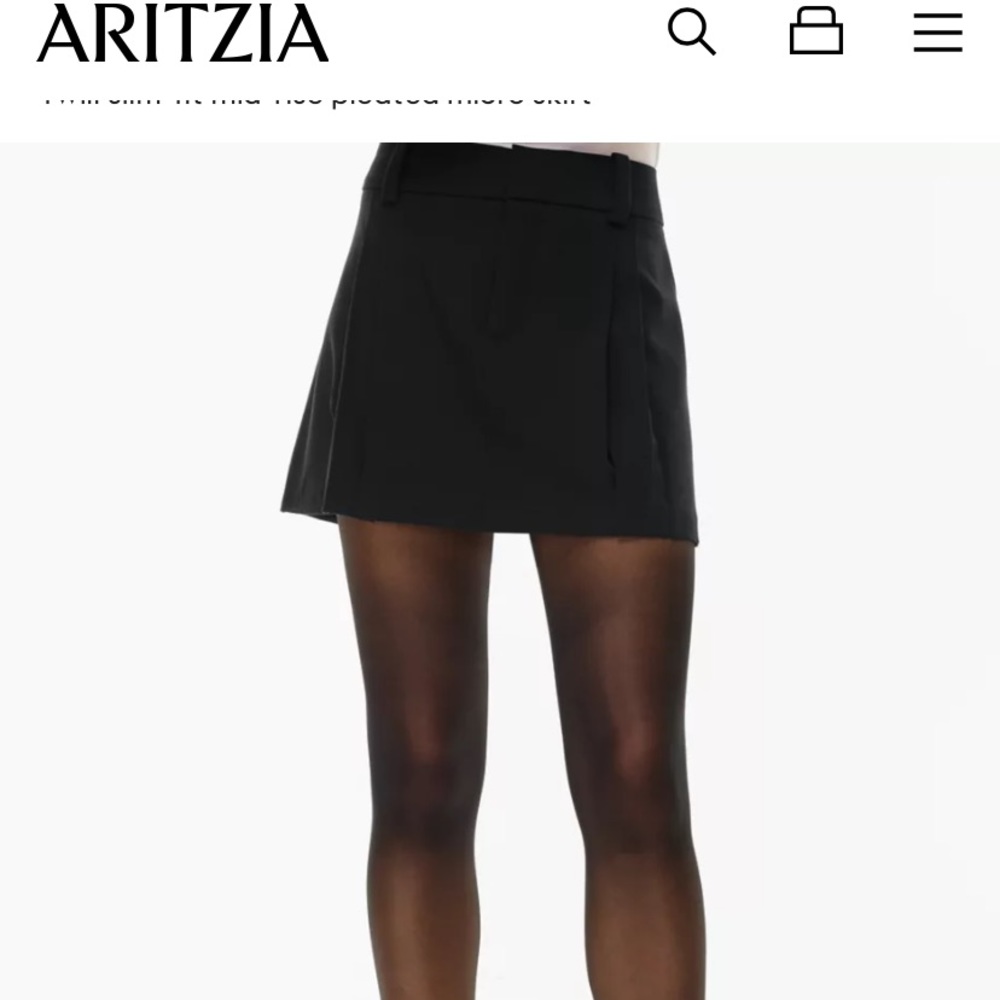 NWT Aritzia Sunday Best Rider Skirt